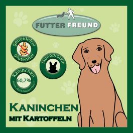 Futterfreund Trockenfutter Kaninchen + Kartoffeln 10kg