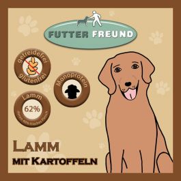 Futterfreund Trockenfutter Lamm + Kartoffeln 10kg