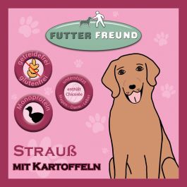 Futterfreund Trockenfutter Strauß + Kartoffeln 10kg