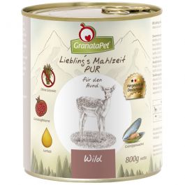 Granatapet Lieblingsmahlzeit Wild PUR 400g