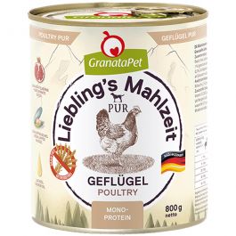 Granatapet Lieblingsmahlzeit Geflügel PUR 800g