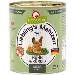 Granatapet Lieblingsmahlzeit Huhn und Kürbis 800g