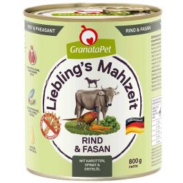 Granatapet Lieblingsmahlzeit Rind und Fasan 800g