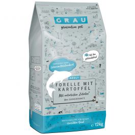 Grau Hund Adult Forelle mit Kartoffel 12 kg