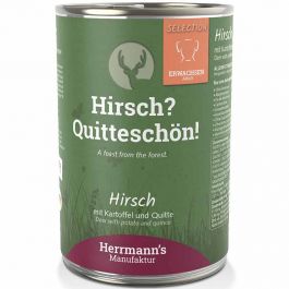 Herrmanns Selection Erwachsen Hirsch 400g