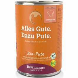 Herrmanns Selection Erwachsen Bio Pute 400g