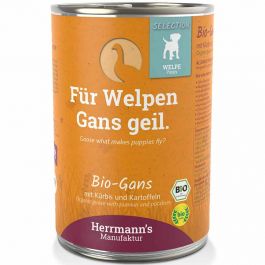 Herrmanns Selection Welpe Bio-Gans 400g