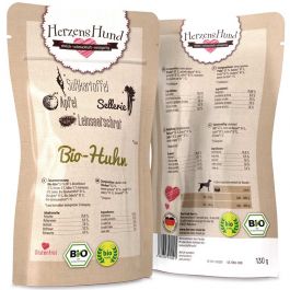 HerzensHund Bio-Huhn mit Bio-Gemüse 130g