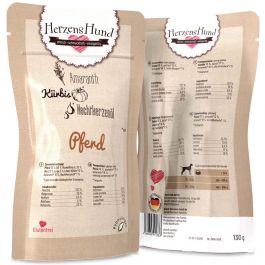 HerzensHund Pferd mit Bio-Gemüse 130g