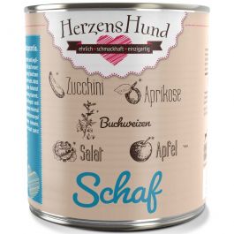 HerzensHund Schaf mit Bio-Gemüse 800g