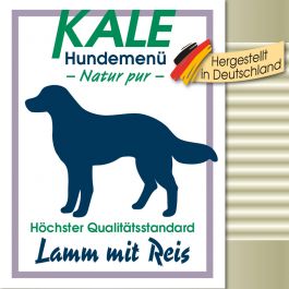 Kale Dose Lamm mit Reis 800g