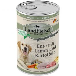 Landfleisch pur Ente mit Lamm und Kartoffeln 400g