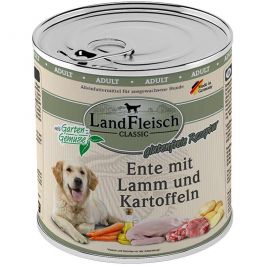 Landfleisch pur Ente mit Lamm und Kartoffeln 800g