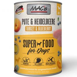 Macs Dog Pute und Heidelbeeren 400g