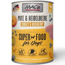 Macs Dog Pute und Heidelbeeren 800g