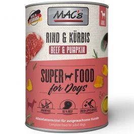 Macs Dog Rind und Kürbis 400g