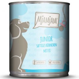 MjAMjAM Dog Dose Junior - Hühnchen mit Ei 800g