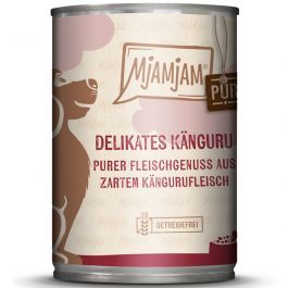 MjAMjAM Dog Dose - purer Fleischgenuss - Känguru pur 400g