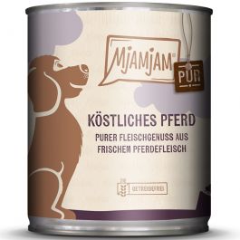 MjAMjAM Dog Dose - purer Fleischgenuss - Pferd pur 800g