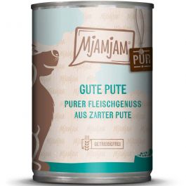 MjAMjAM Dog Dose - purer Fleischgenuss - Pute pur 400g