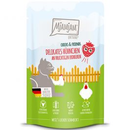 MjAMjAM Quetschie Chicks + Friends Hühnchen an Erdbeere 125g