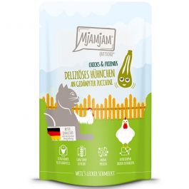 MjAMjAM Quetschie Chicks + Friends Hühnchen an Zucchini 125g