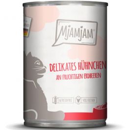 MjAMjAM Dose delikates Hühnchen an fruchtigen Erdbeeren 400g