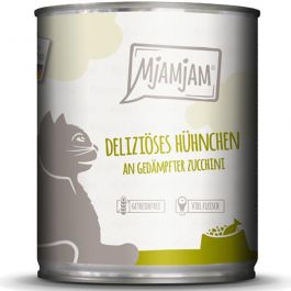 MjAMjAM Dose deliziöses Hühnchen an gedämpfter Zucchini 800g