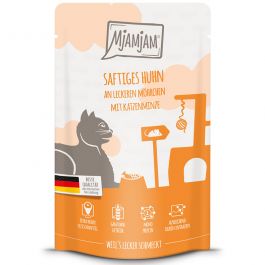 MjAMjAM Quetschie Hühnchen + Möhrchen 125g