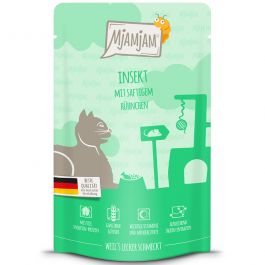MjAMjAM Quetschie Insekt + Hühnchen 125g