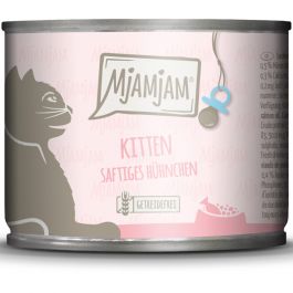 MjAMjAM Dose Kitten Hühnchen + Lachsöl 200g