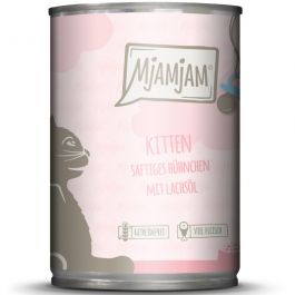 MjAMjAM Dose Kitten Hühnchen + Lachsöl 400g
