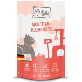 MjAMjAM Quetschie Mahlzeit + Herzen 125g
