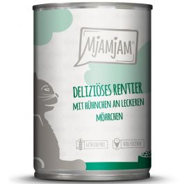 MjAMjAM Dose Rentier + Hühnchen + Möhrchen 400g
