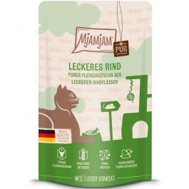 MjAMjAM Quetschie - Purer Fleischgenuss - Rind Pur 125g