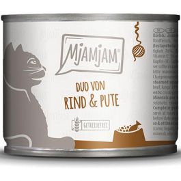 MjAMjAM Dose DUO leckerem Rind + guter Pute an Kürbis 200g