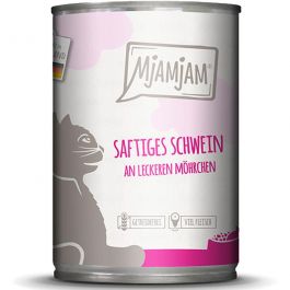 MjAMjAM Dose saftiges Schwein an leckeren Möhrchen 400g