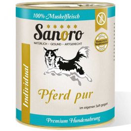 Sanoro Pures Muskelfleisch Pferd pur 800g