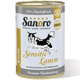 Sanoro Sensitiv Lamm mit Karotte und Buchweizen 400g