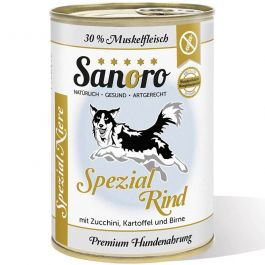 Sanoro Spezial Niere Bio-Rind+Zucchini+Kartoffel+Birne 400g