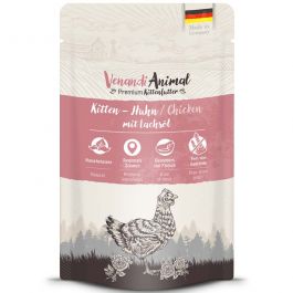 Venandi Animal - Kitten Huhn mit Lachsöl 125g