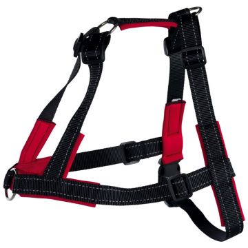 Lead n Walk Soft Geschirr, schwarz