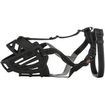 Maulkorb Muzzle Flex, schwarz