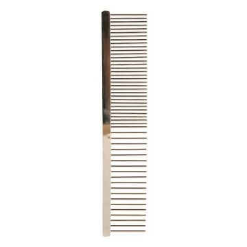 Metallkamm, feine/grobe Zinken, 16 cm