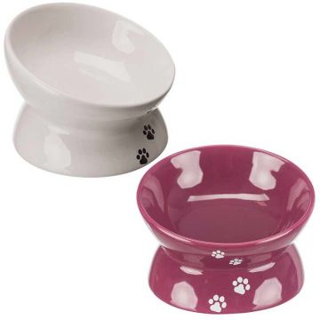 Keramiknapf Katze, 0,15 l / 13 cm, erhöht