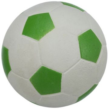 Ball, schwimmt, Moosgummi 9 cm, grün/grau