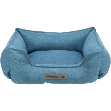 Bett Talis, eckig, blau