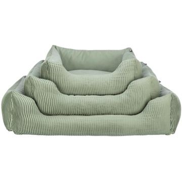 Bett Marley, eckig, salbei
