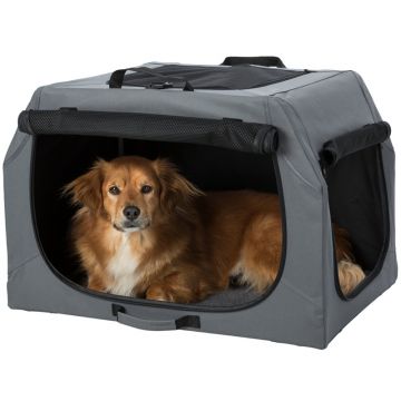 Transportbox Soft Kennel Easy, grau