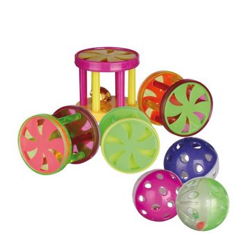 Bälle und Rollen mit Schelle 4,5 cm